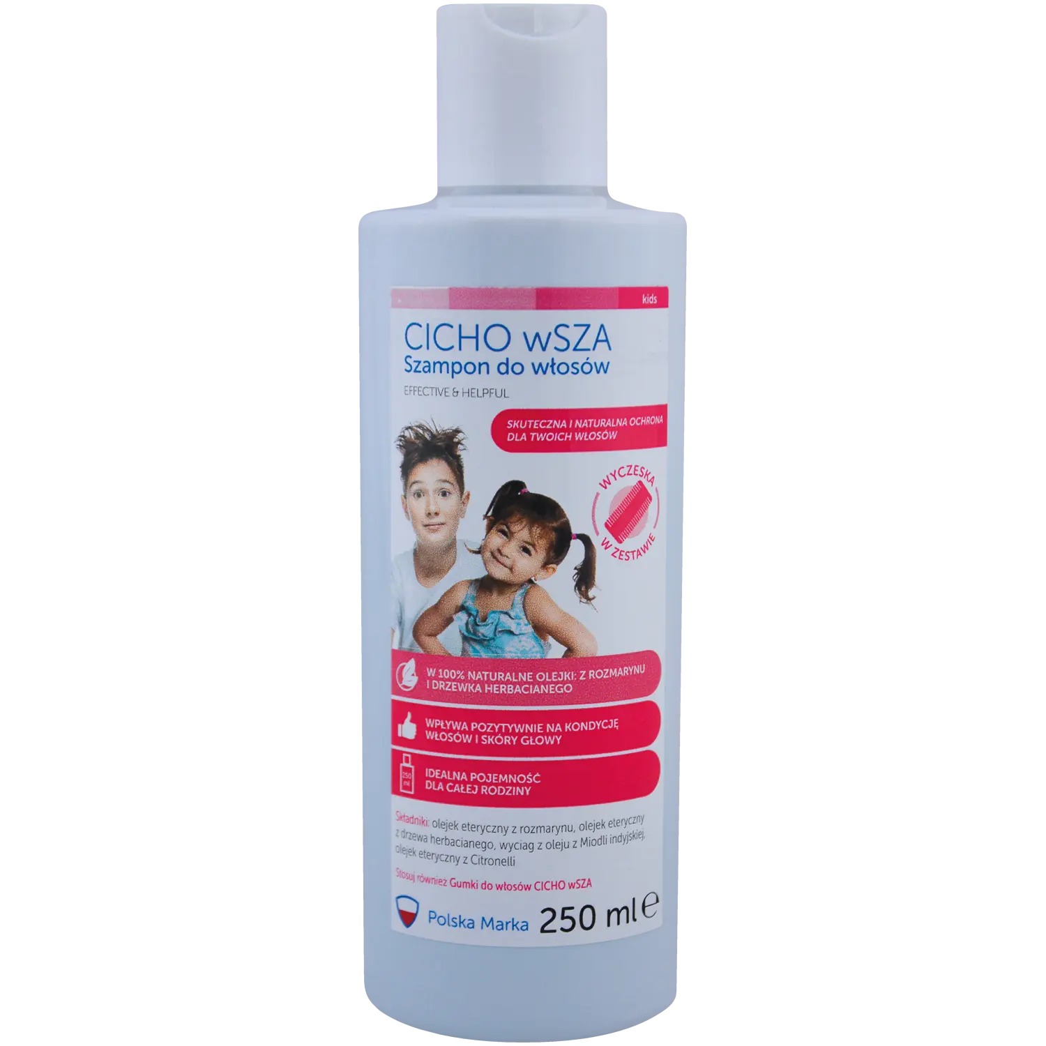 Cicho Wsza шампунь для волос, 250 мл
Cicho Wsza шампунь для волос, 250 мл