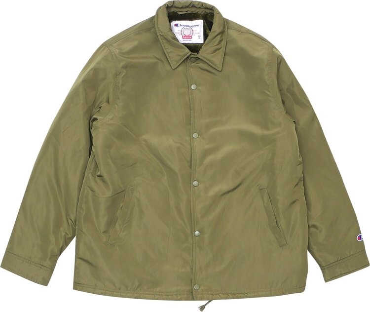 Куртка Supreme x Champion Label Coaches Jacket 'Olive', зеленый
Куртка Supreme x Champion Label Coaches Jacket 'Olive', зеленый