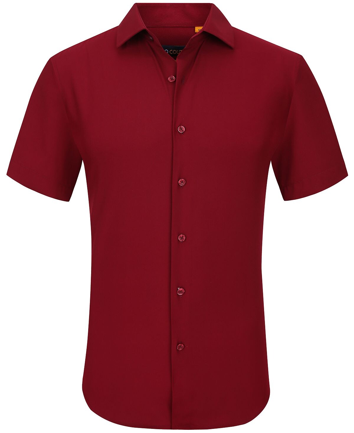 Мужская приталенная рубашка с короткими рукавами и однотонной рубашкой на пуговицах Suslo Couture
Мужская приталенная рубашка с короткими рукавами и однотонной рубашкой на пуговицах Suslo Couture