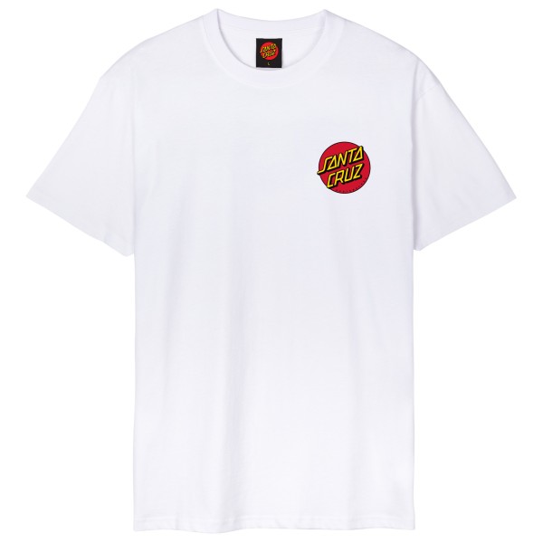 Футболка с принтом в горошек на груди Santa Cruz, белый
Футболка с принтом в горошек на груди Santa Cruz, белый