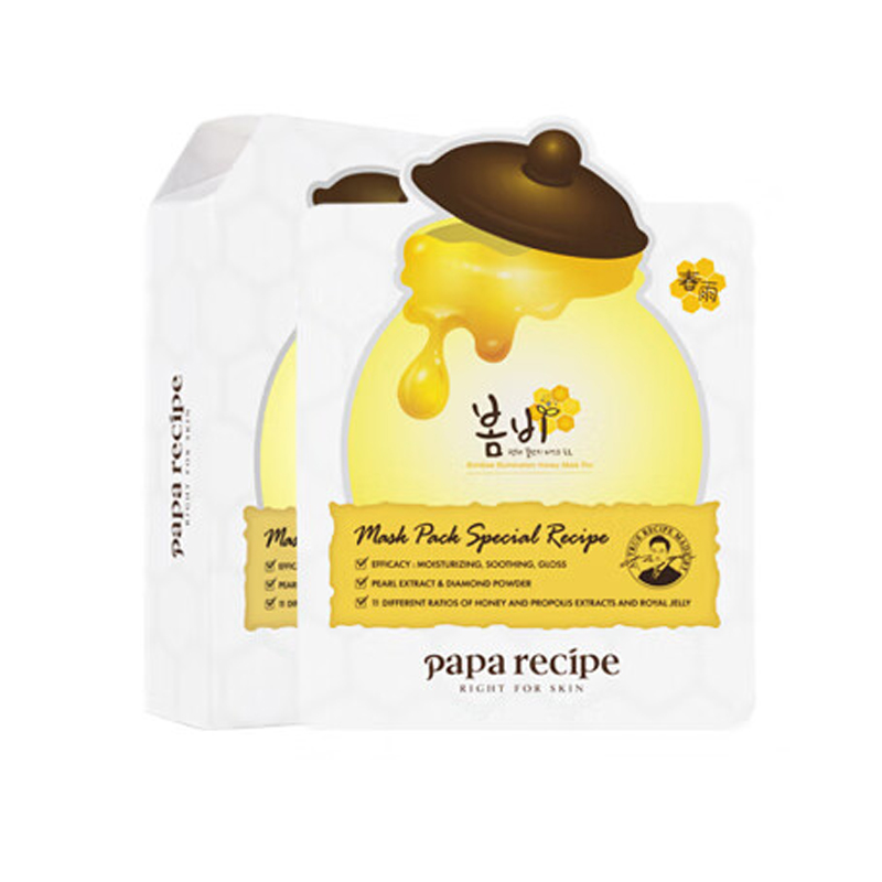 Papa Recipe 3 маска для лица White Honey успокаивающая, осветляющая, увлажняющая и контролирующая жирность 25мл*10 шт
Papa Recipe 3 маска для лица White Honey успокаивающая, осветляющая, увлажняющая и контролирующая жирность 25мл*10 шт