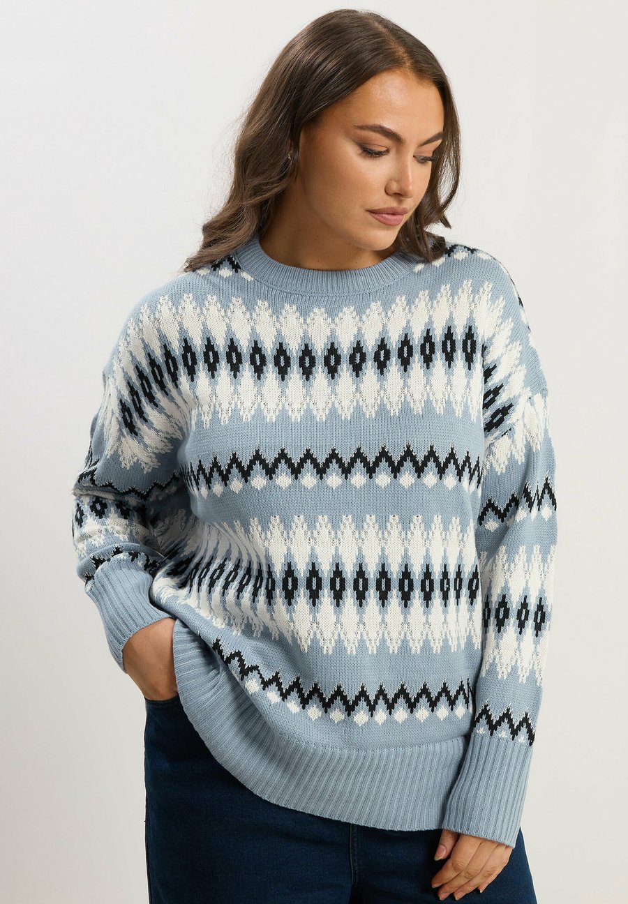 Джемпер Yours Clothing Jumper, Blue
Джемпер Yours Clothing Jumper, Blue