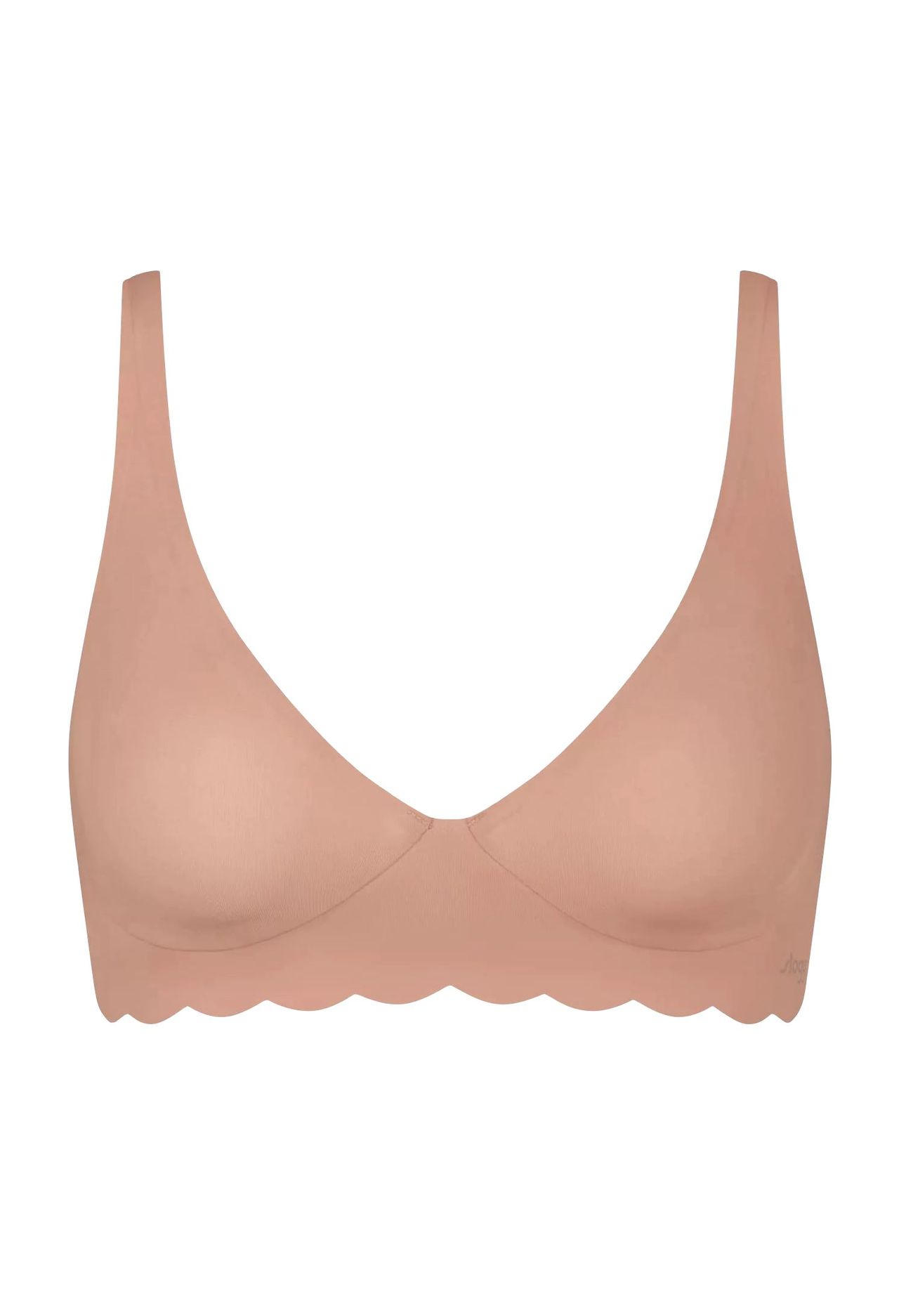 Мягкий женский бюстгальтер под грудью без косточек Zero Microfibre 20 Sloggi, цвет Cameo Brown 
Мягкий женский бюстгальтер под грудью без косточек Zero Microfibre 20 Sloggi, цвет Cameo Brown