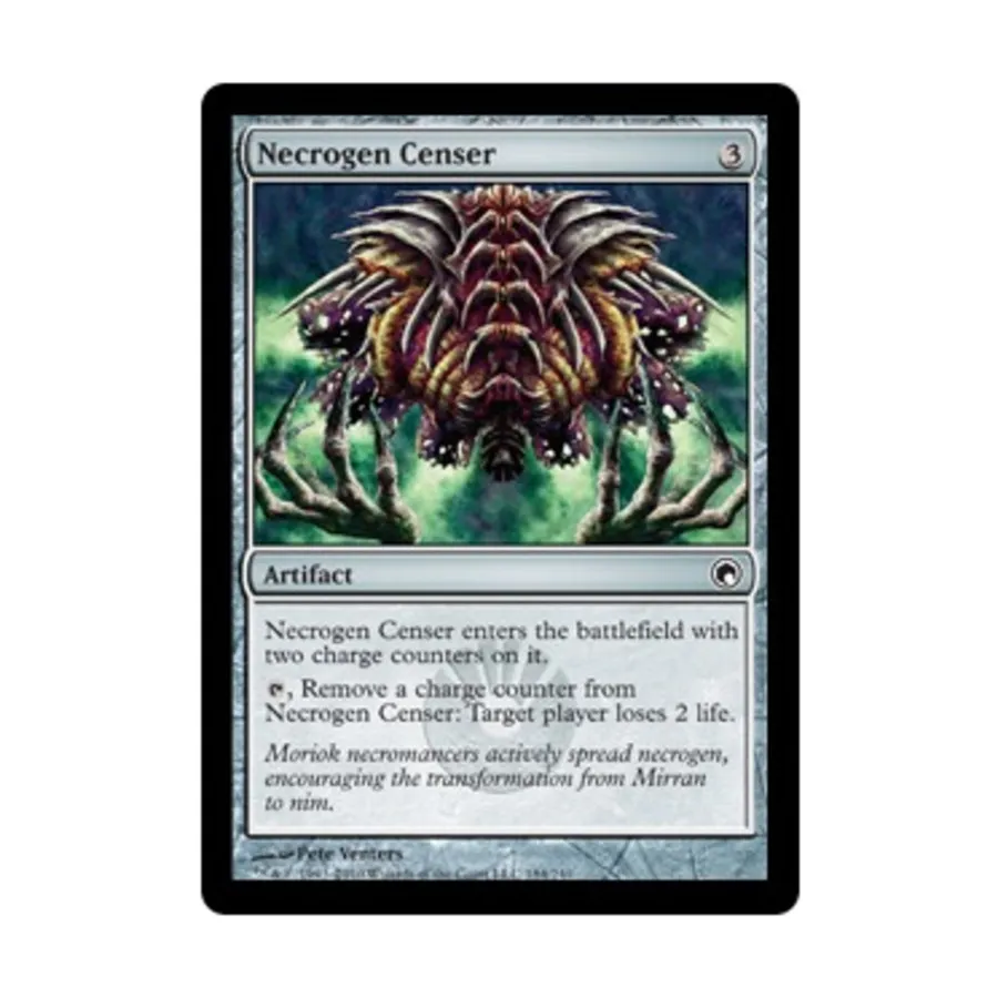 CCG Курильница некрогена (C) (Фольга), MTG - Scars of Mirrodin
CCG Курильница некрогена (C) (Фольга), MTG - Scars of Mirrodin