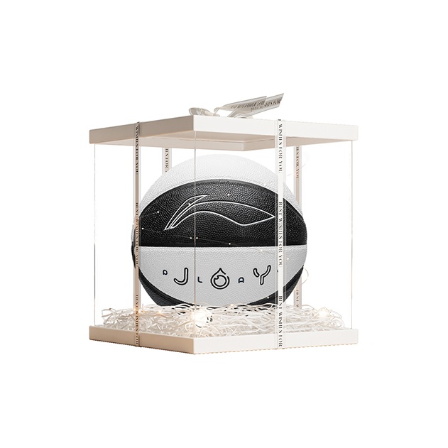 LINING Баскетбольный мяч PU Basketball Black White размер 6 для тренировок
LINING Баскетбольный мяч PU Basketball Black White размер 6 для тренировок