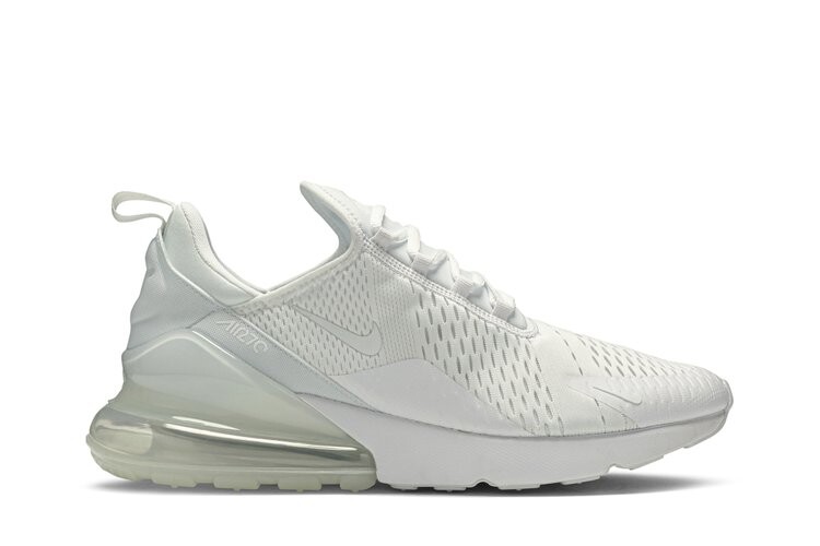 Кроссовки Nike Air Max 270 'Triple White', белый
Кроссовки Nike Air Max 270 'Triple White', белый