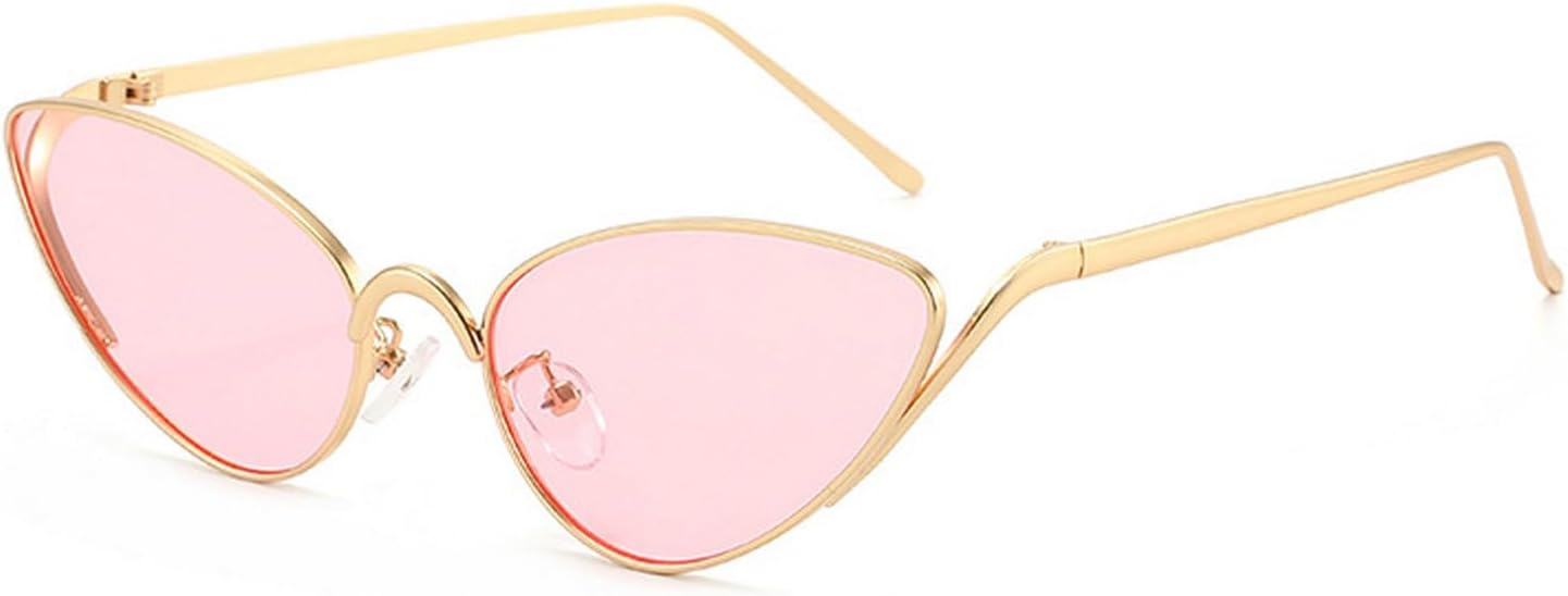 Laureles Сексуальные солнцезащитные очки «кошачий глаз» золотистого цвета с эффектом шампанского для женщин, винтажная металлическая оправа, защита от УФ-излучения UV400, мужские и женские солнцезащитные очки, C7
Laureles Сексуальные солнцезащитные очки «кошачий глаз» золотистого цвета с эффектом шампанского для женщин, винтажная металлическая оправа, защита от УФ-излучения UV400, мужские и женские солнцезащитные очки, C7