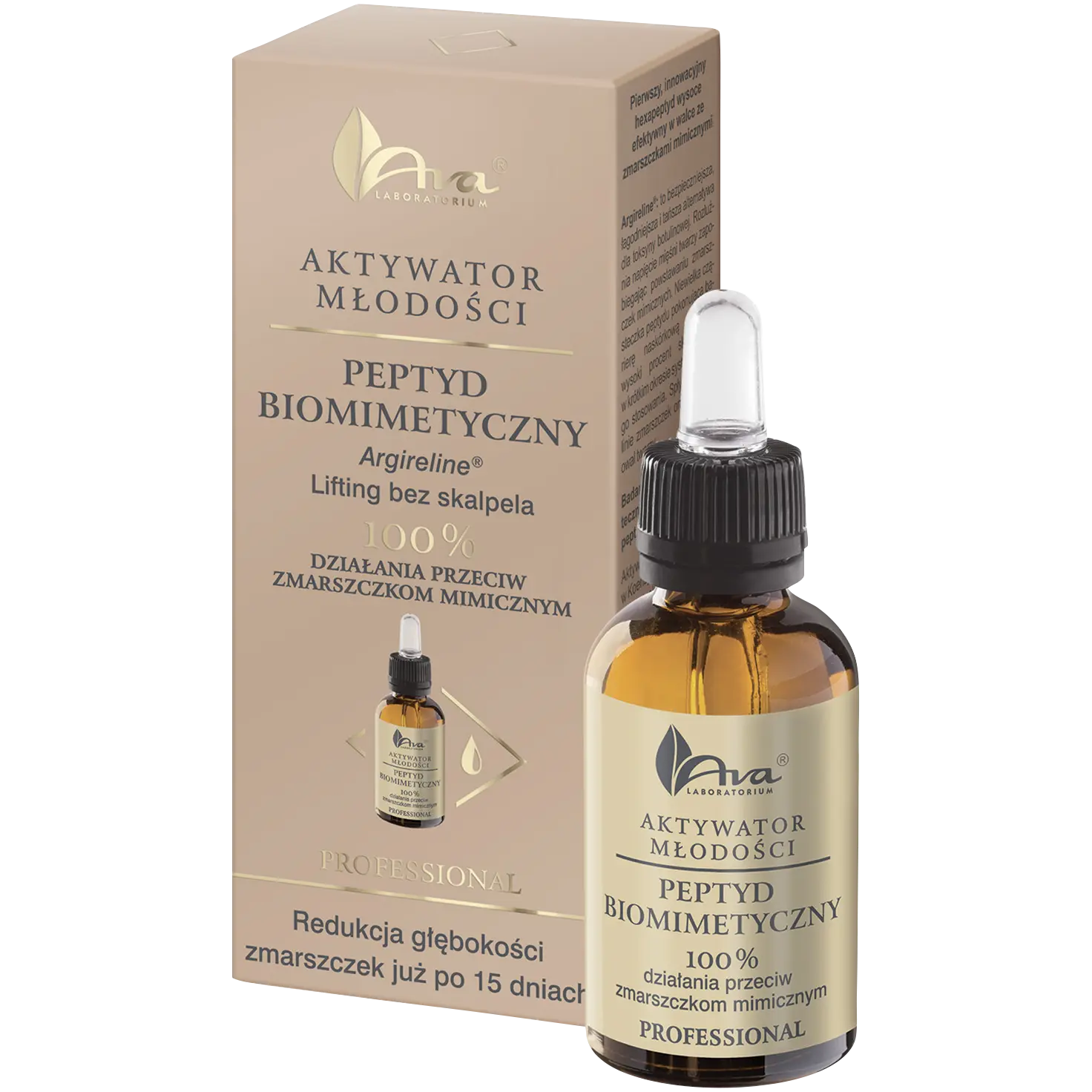 Ava Aktywator Młodości биомиметический пептид для лица, 30 мл
Ava Aktywator Młodości биомиметический пептид для лица, 30 мл