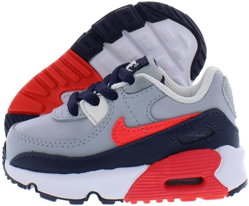 Кроссовки Nike Kid's Air Max 90 LTR, серый/темно-синий/красный
Кроссовки Nike Kid's Air Max 90 LTR, серый/темно-синий/красный