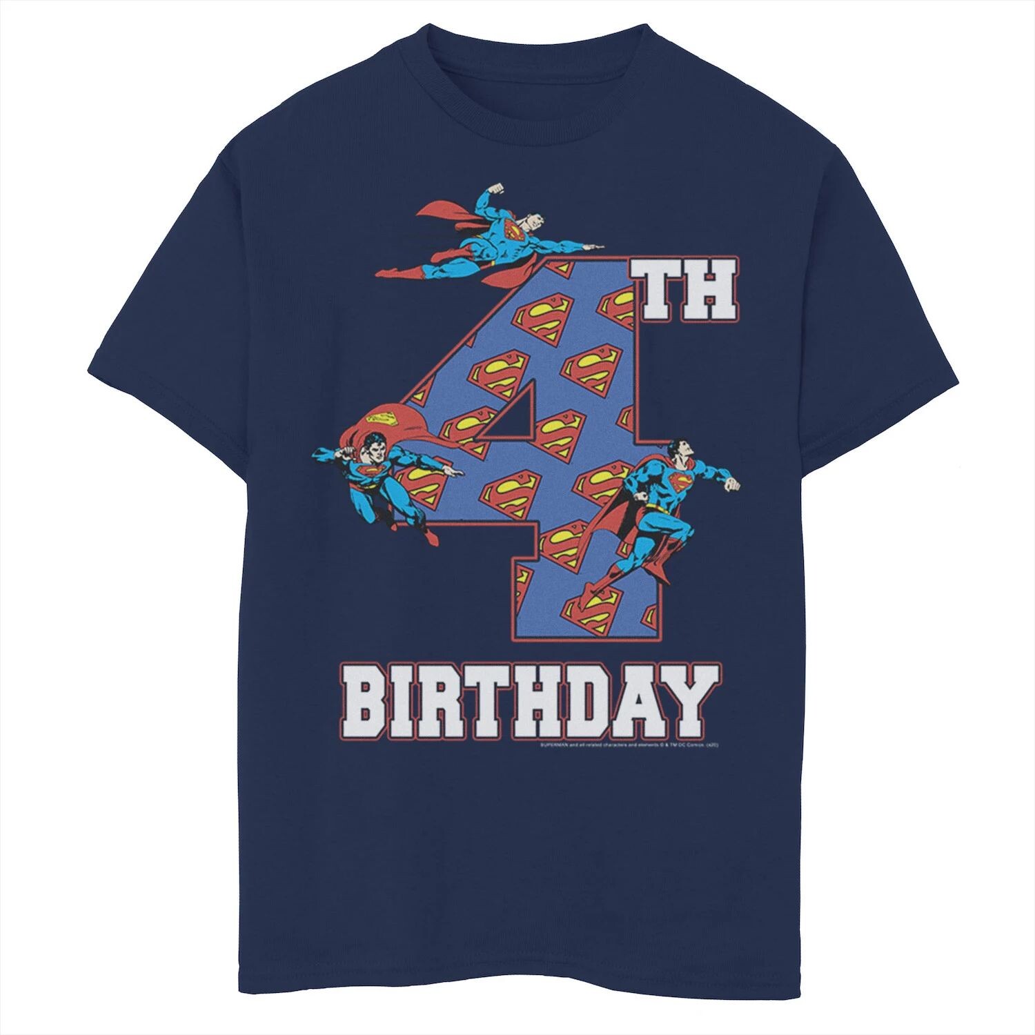 Футболка с графическим рисунком на день рождения Супермена для мальчиков 8–20 лет с логотипом DC Comics Licensed Character
Футболка с графическим рисунком на день рождения Супермена для мальчиков 8–20 лет с логотипом DC Comics Licensed Character