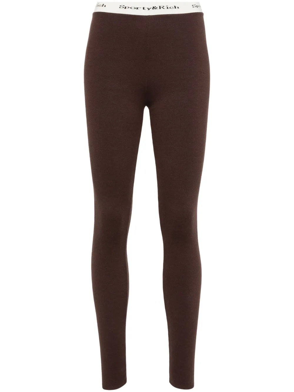 Леггинсы с логотипом Sporty & Rich, коричневый
Леггинсы с логотипом Sporty & Rich, коричневый