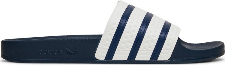 Сандалии Adidas Adilette Slide 'Adi Blue White', синий 
Сандалии Adidas Adilette Slide 'Adi Blue White', синий