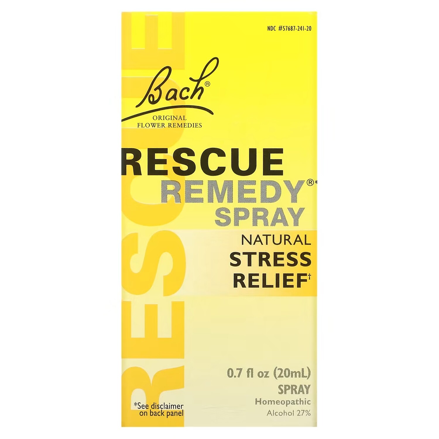 Bach Original Flower Remedies спасательный спрей натуральное средство для снятия стресса, 20 мл
Bach Original Flower Remedies спасательный спрей натуральное средство для снятия стресса, 20 мл