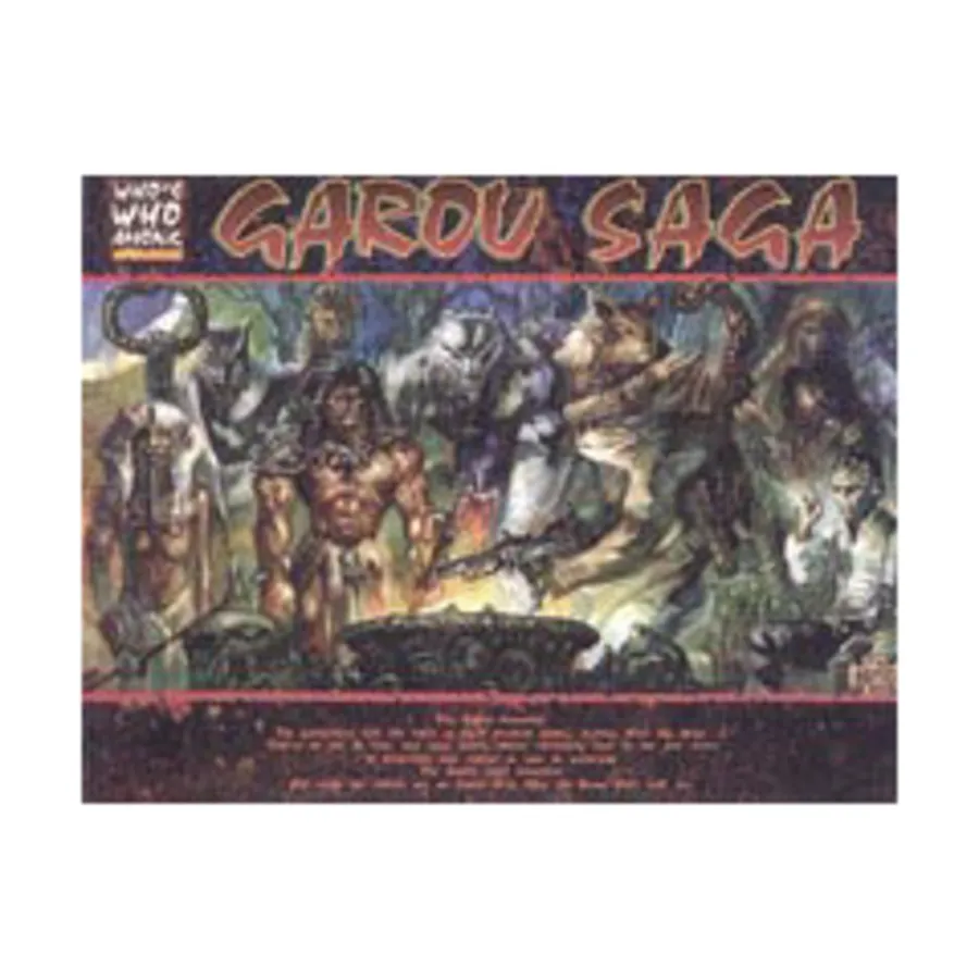 Who's Who Among Werewolves - Garou Saga, Werewolf - The Apocalypse - Core Books, Sourcebooks, & Story Books, мягкая обложка
Who's Who Among Werewolves - Garou Saga, Werewolf - The Apocalypse - Core Books, Sourcebooks, & Story Books, мягкая обложка