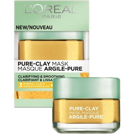 L'Oreal Paris Skin Care Маска из чистой глины, очищающая и разглаживающая, 1,7 унции, 48 г L'Oréal
L'Oreal Paris Skin Care Маска из чистой глины, очищающая и разглаживающая, 1,7 унции, 48 г L'Oréal