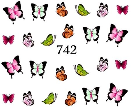Водные наклейки для ногтей - №742, Raisin
Водные наклейки для ногтей - №742, Raisin