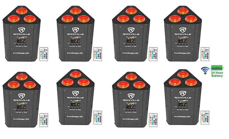 Светодиод Rockville RockWedge LED RGBWA + UV
Светодиод Rockville RockWedge LED RGBWA + UV