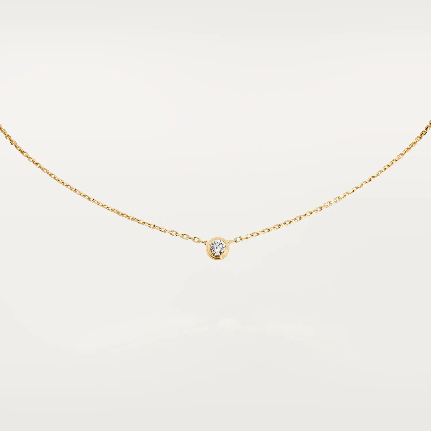 Колье Cartier d'Amour Large, желтое золото/бриллиант
Колье Cartier d'Amour Large, желтое золото/бриллиант