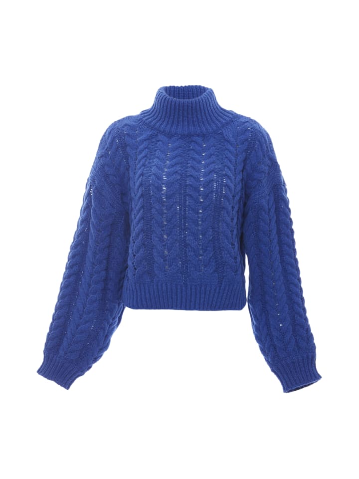 Женский свитер королевского синего цвета myMo
Женский свитер королевского синего цвета myMo