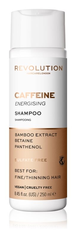 Шампунь с кофеином против выпадения волос Revolution Haircare Skinification Caffeine
Шампунь с кофеином против выпадения волос Revolution Haircare Skinification Caffeine