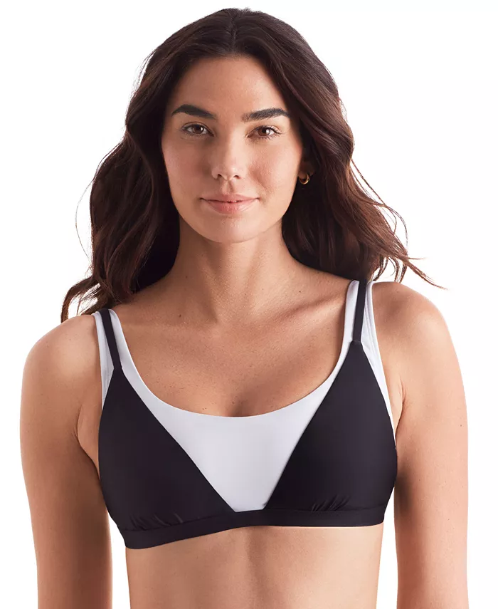 Женский двухцветный бикини-бралетт Drift Mimi Flamingo, черный 
Женский двухцветный бикини-бралетт Drift Mimi Flamingo, черный