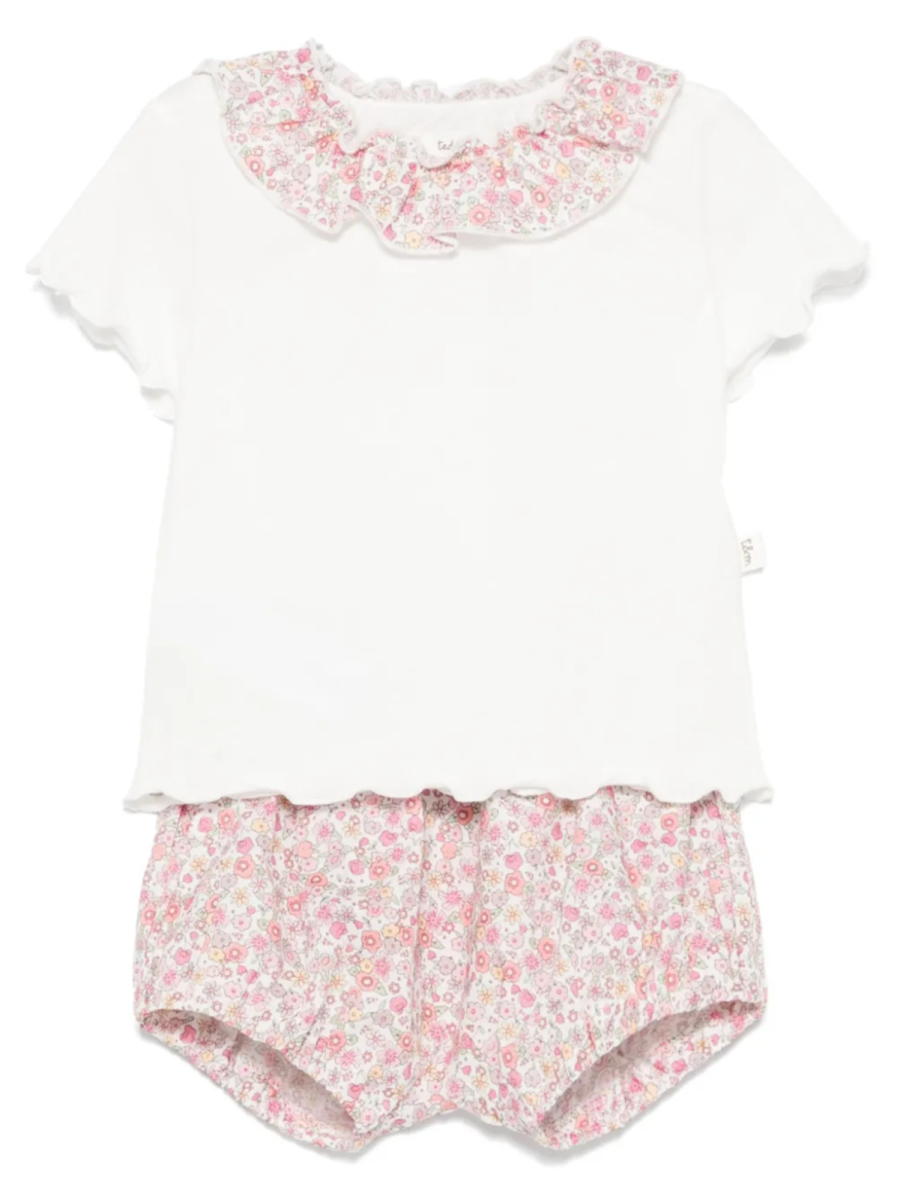 Комплект шорт с цветочным принтом TEDDY & MINOU, белый
Комплект шорт с цветочным принтом TEDDY & MINOU, белый