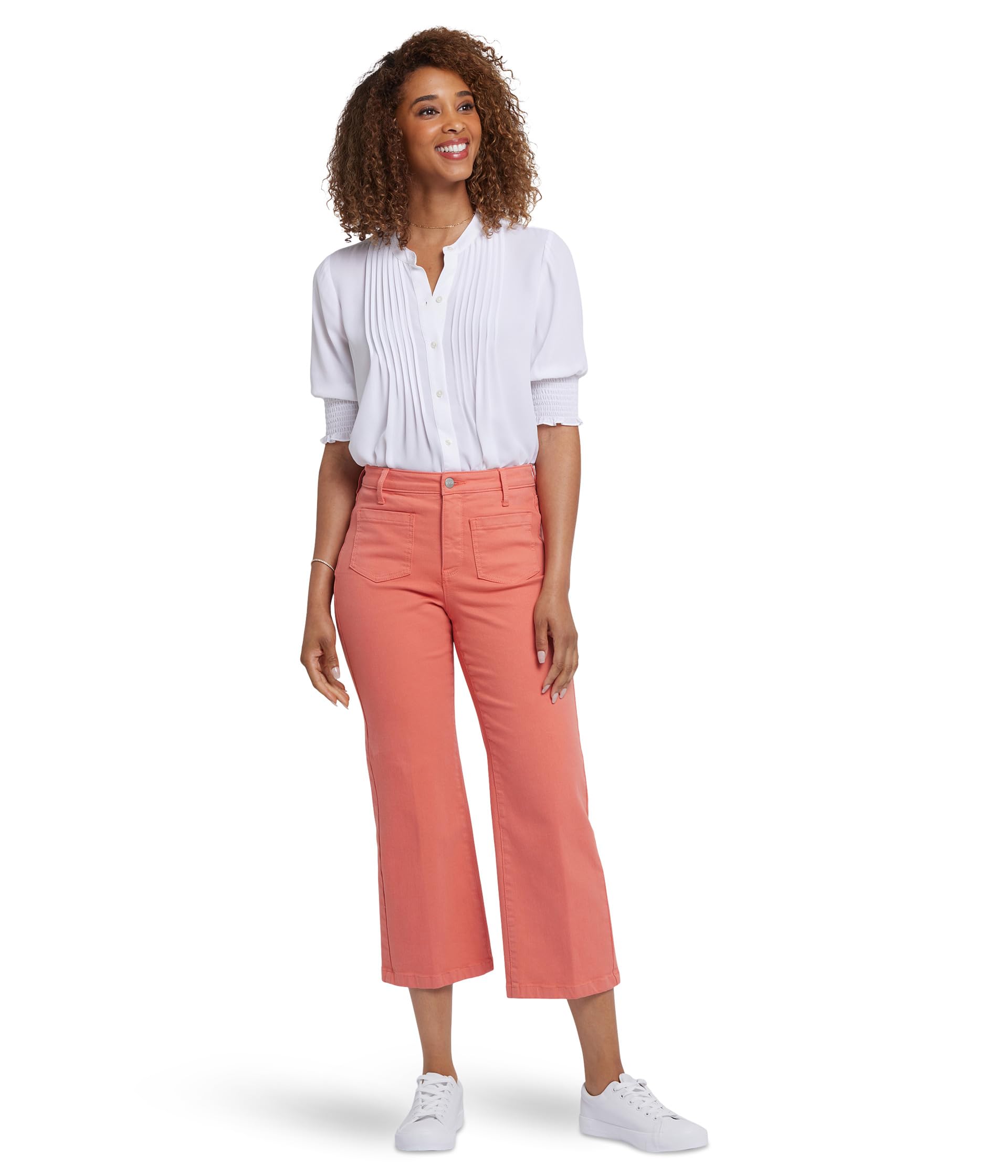 Джинсы NYDJ Coco Relaxed Wide Leg Crop Jeans In Coral Haze, Coral Haze
Джинсы NYDJ Coco Relaxed Wide Leg Crop Jeans In Coral Haze, Coral Haze