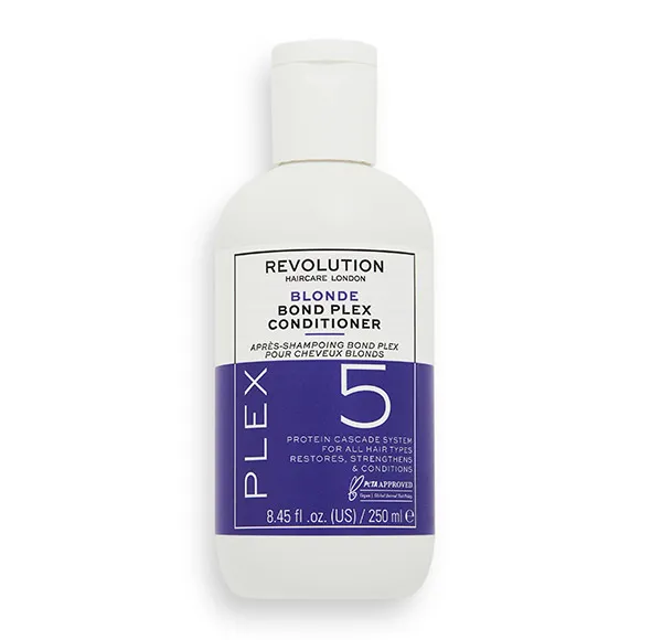 Питательный кондиционер для окрашенных светлых волос No5 Blonde Bond Plex Revolution Haircare, 250 ml
Питательный кондиционер для окрашенных светлых волос No5 Blonde Bond Plex Revolution Haircare, 250 ml