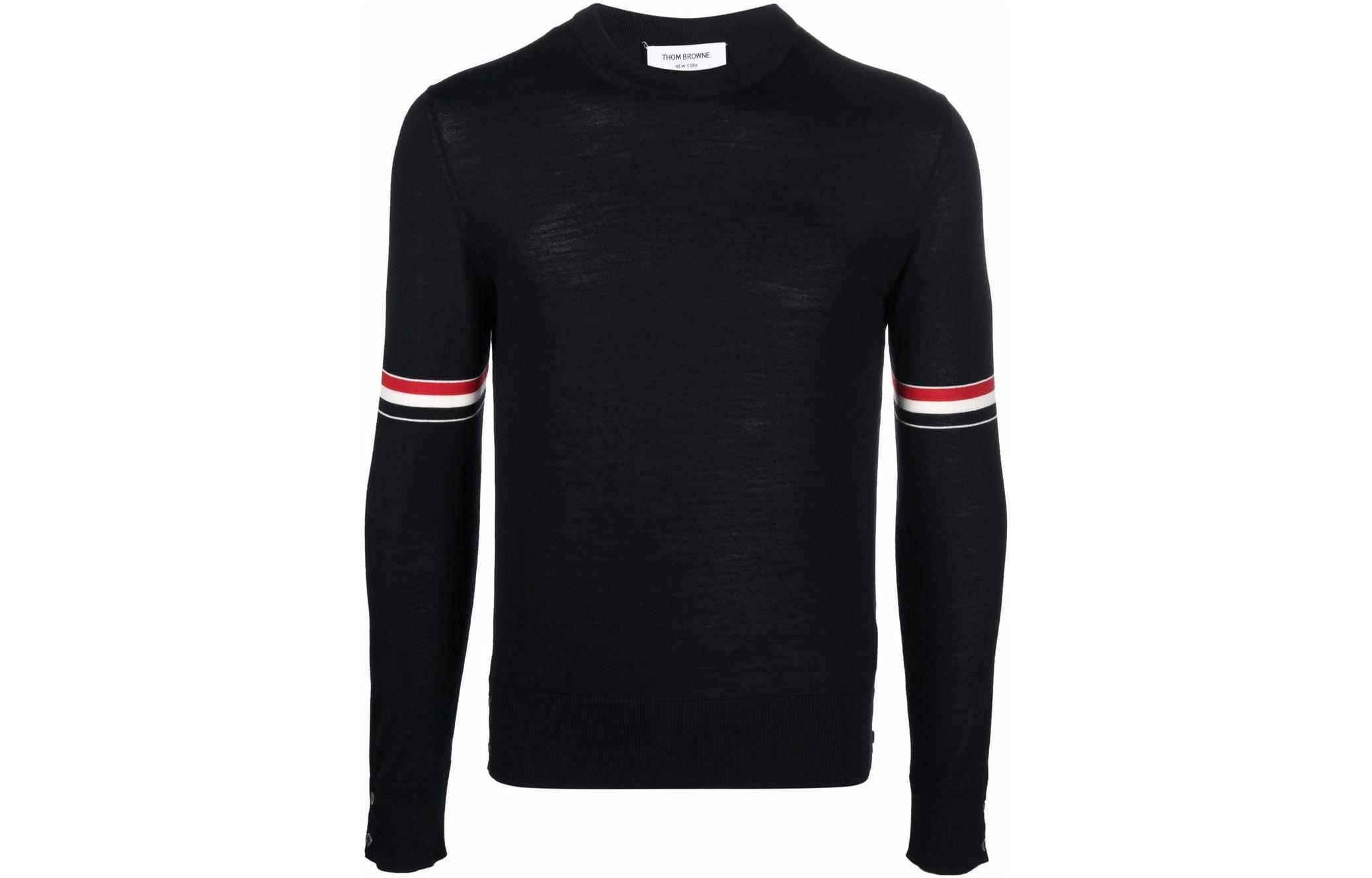 Вязаный джемпер Rwb THOM BROWNE, синий
Вязаный джемпер Rwb THOM BROWNE, синий