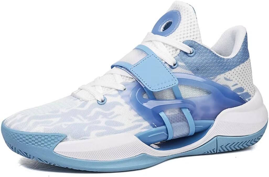 Мужские баскетбольные кроссовки для женщин, высокие, для уличного стритбола, дышащие, с противоскользящей подошвой, модные беговые кроссовки Purfitall, синий
Мужские баскетбольные кроссовки для женщин, высокие, для уличного стритбола, дышащие, с противоскользящей подошвой, модные беговые кроссовки Purfitall, синий