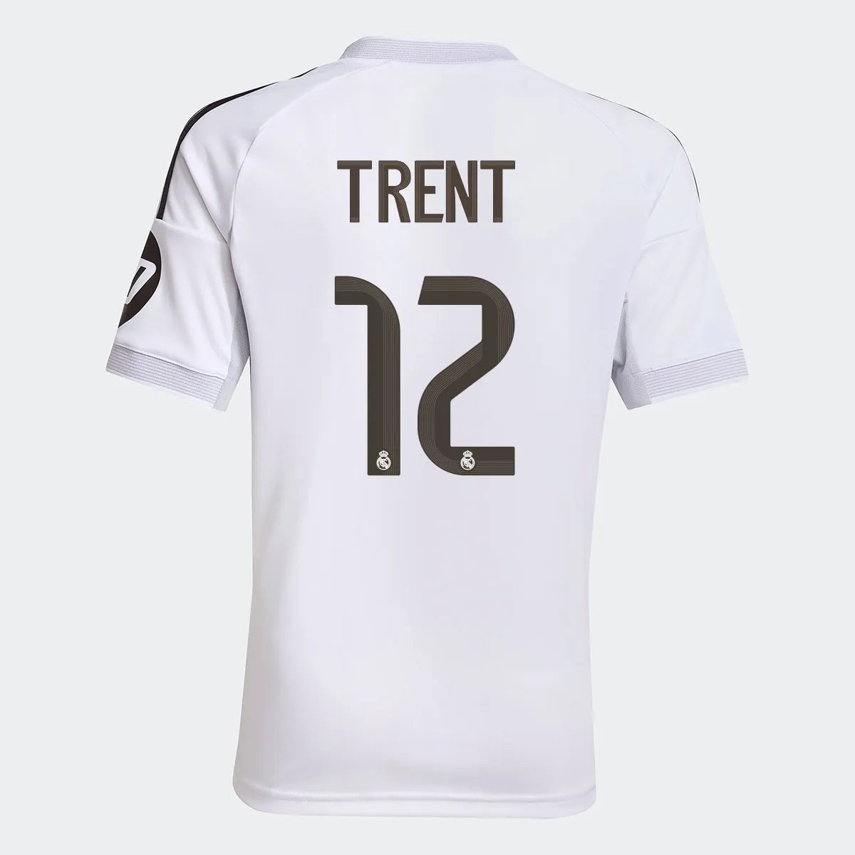 Детская футболка 1-й формы Real Madrid CF 2025-2026 Трент 12 adidas, белый
Детская футболка 1-й формы Real Madrid CF 2025-2026 Трент 12 adidas, белый