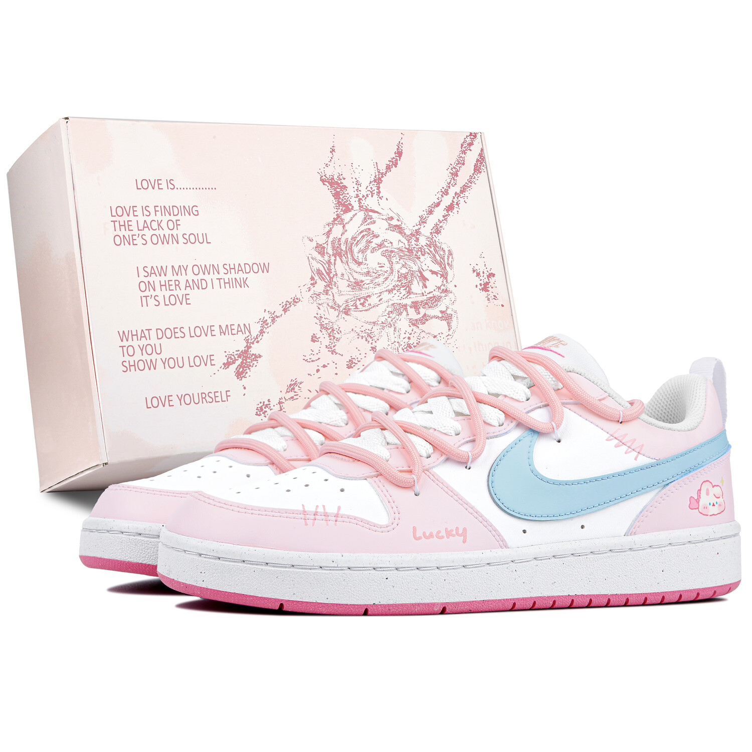 Кроссовки Nike Court Borough Skateboarding Shoes Women's Low-top White/Blue/Pink, белый
Кроссовки Nike Court Borough Skateboarding Shoes Women's Low-top White/Blue/Pink, белый