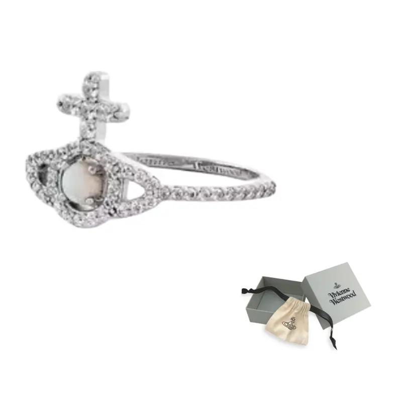 Женское кольцо с кристаллами, цветные Vivienne Westwood, серебро
Женское кольцо с кристаллами, цветные Vivienne Westwood, серебро