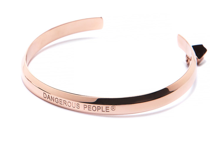 Браслет унисекс розовое золото DANGEROUSPEOPLE, розовое золото
Браслет унисекс розовое золото DANGEROUSPEOPLE, розовое золото