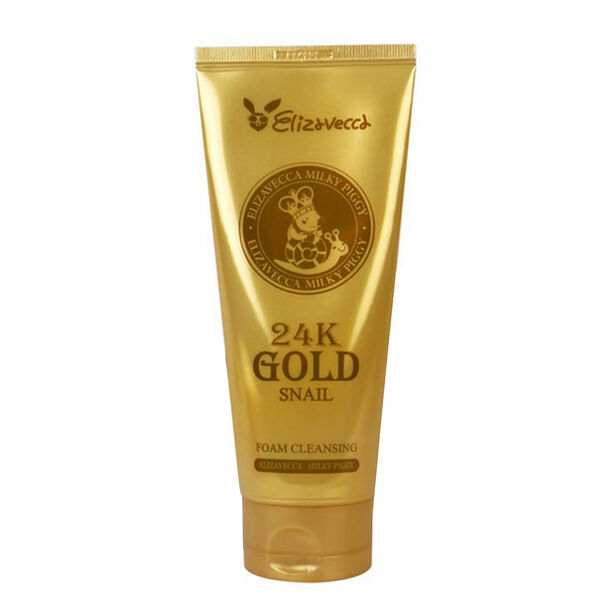 Пенка для умывания с улиточной слизью и золотом, 180 мл Elizavecca
Пенка для умывания с улиточной слизью и золотом, 180 мл Elizavecca