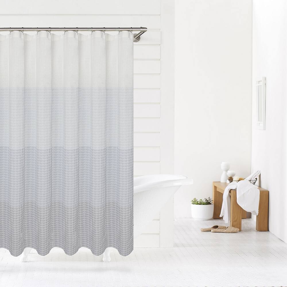 Полосатая занавеска для душа Sonoma Goods For Life с эффектом омбре, цвет Blue Woven
Полосатая занавеска для душа Sonoma Goods For Life с эффектом омбре, цвет Blue Woven