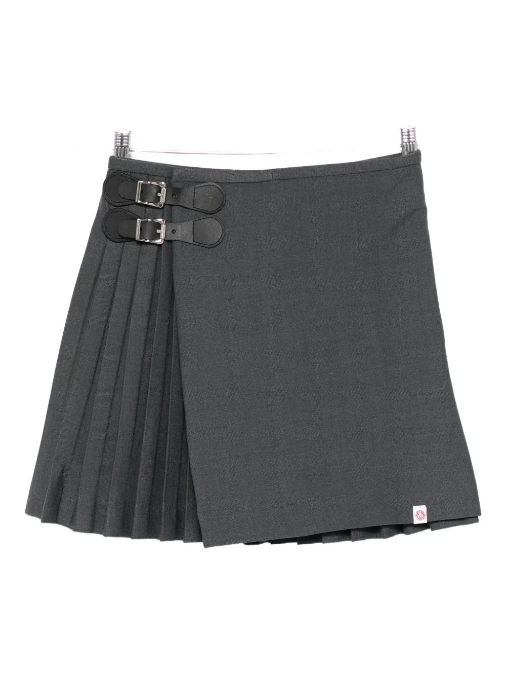 Мини-юбка со складками и пряжкой Charles Jeffrey Loverboy, серый
Мини-юбка со складками и пряжкой Charles Jeffrey Loverboy, серый