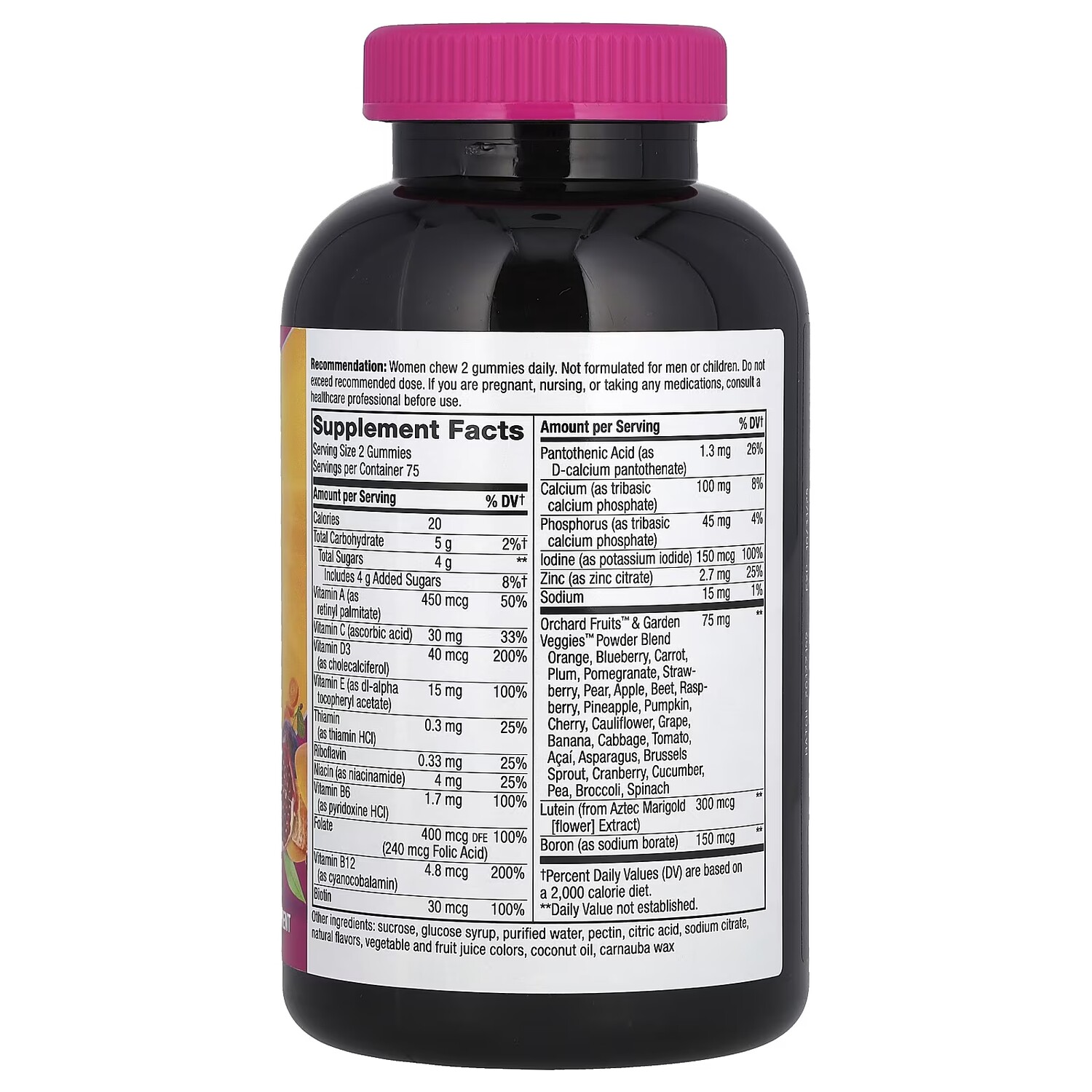 Мультивитамины ягодные Nature's Way для женщин старше 50 лет, 150 жевательных конфет