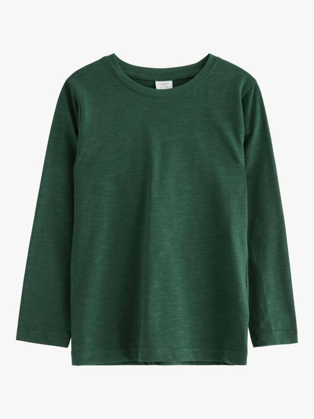 Детская хлопковая футболка с длинными рукавами свободного кроя Lindex, Dark Dusty Green
Детская хлопковая футболка с длинными рукавами свободного кроя Lindex, Dark Dusty Green