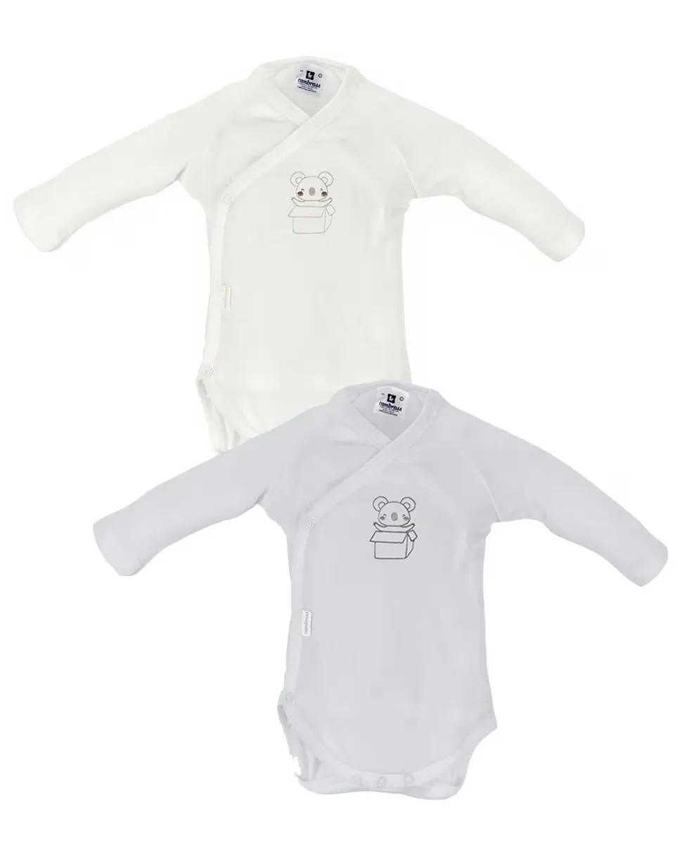 Кол-во в упаковке 2 детских боди с длинными рукавами из 100% хлопка Cambrass, серый
Кол-во в упаковке 2 детских боди с длинными рукавами из 100% хлопка Cambrass, серый