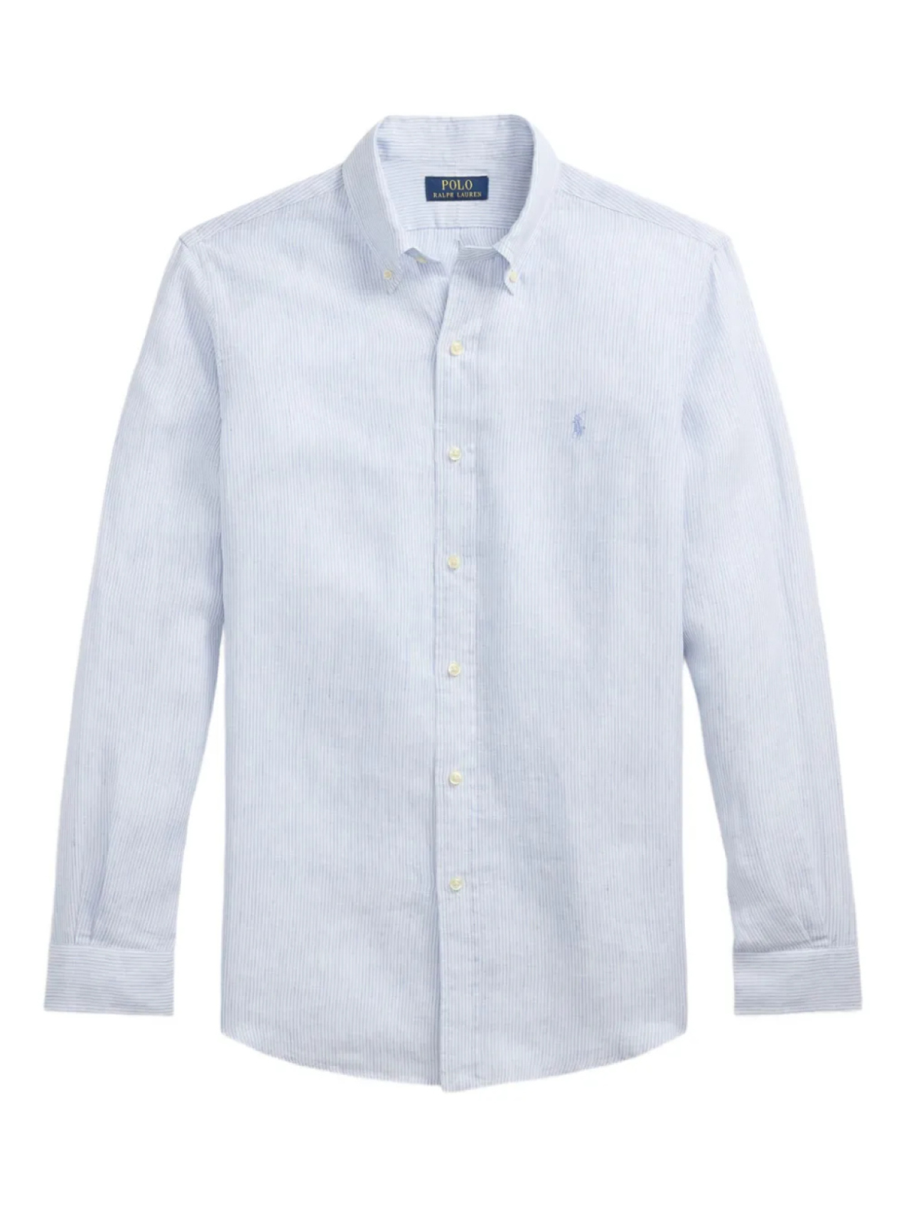 Полосатая рубашка на пуговицах Polo Ralph Lauren, синий 
Полосатая рубашка на пуговицах Polo Ralph Lauren, синий