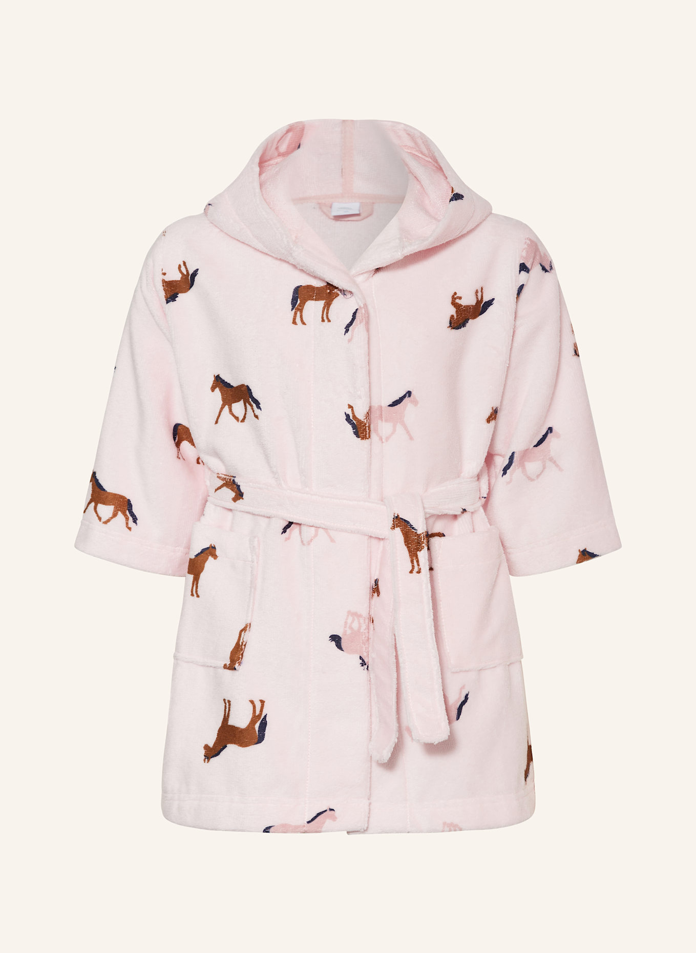 Халат с капюшоном Sanetta, розовый
Халат с капюшоном Sanetta, розовый