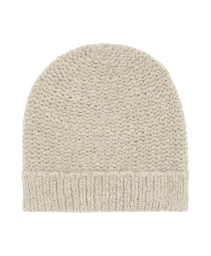 Иглу, бежевая кашемировая и шелковая вязаная шапка. Cortana, бежевый
Иглу, бежевая кашемировая и шелковая вязаная шапка. Cortana, бежевый