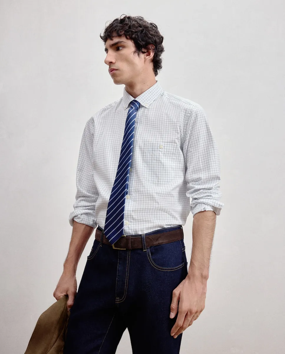 Спортивная рубашка из твила в клетку Harrys Dustin, синий
Спортивная рубашка из твила в клетку Harrys Dustin, синий