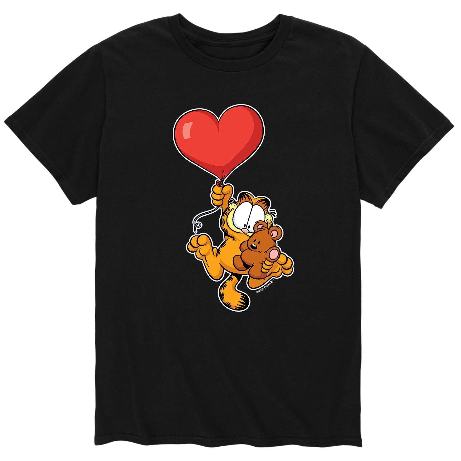 Мужская футболка с воздушным шаром Garfield Heart Licensed Character
Мужская футболка с воздушным шаром Garfield Heart Licensed Character