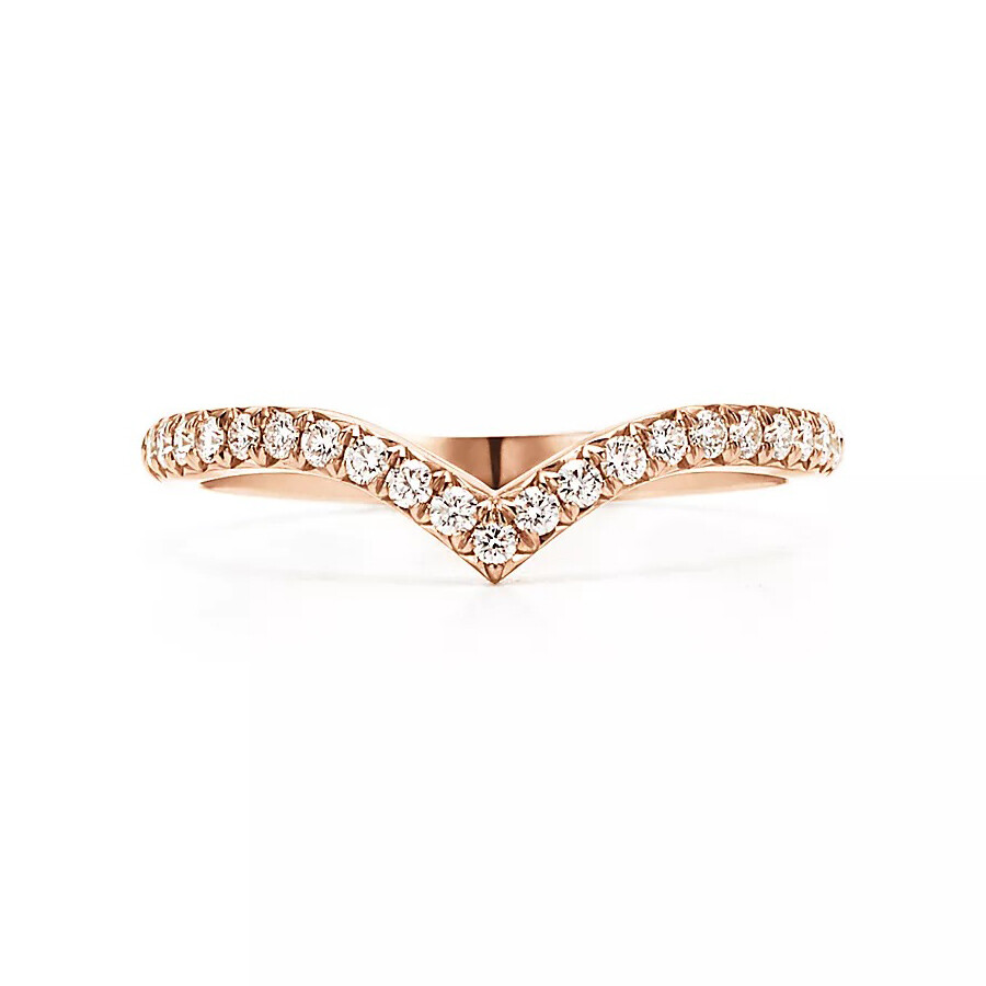 Кольцо Tiffany & Co. Tiffany Soleste V, розовое золото/бриллиант
Кольцо Tiffany & Co. Tiffany Soleste V, розовое золото/бриллиант