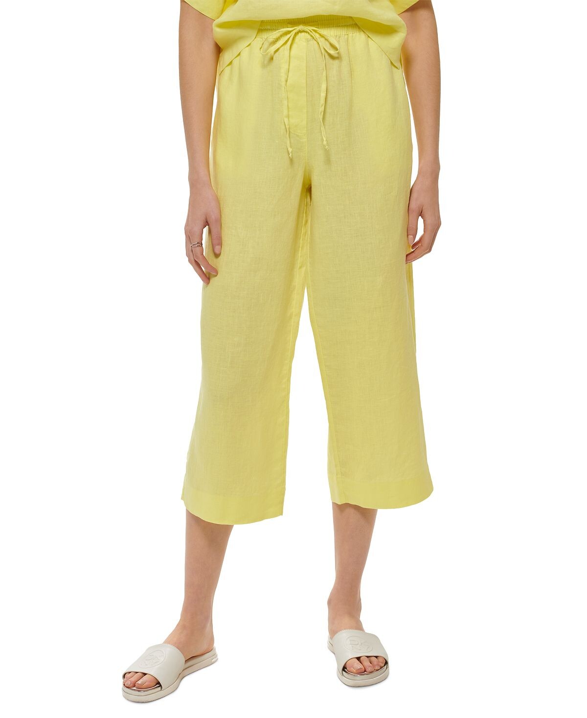 Широкие брюки без застежек DKNY, Желтый, Широкие брюки без застежек DKNY
Широкие брюки без застежек DKNY, Желтый, Широкие брюки без застежек DKNY