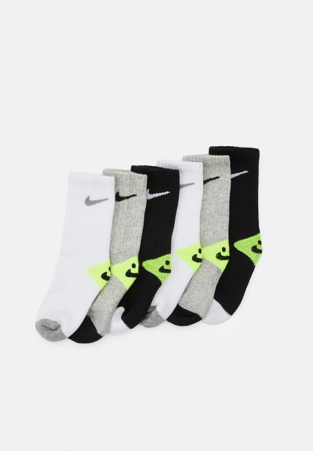 Носки Smiley Crew Unisex 6 Pack Nike, цвет grey heather
Носки Smiley Crew Unisex 6 Pack Nike, цвет grey heather