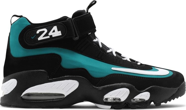 Кроссовки Nike Air Griffey Max 1 'Black Freshwater' 2021, черный 
Кроссовки Nike Air Griffey Max 1 'Black Freshwater' 2021, черный