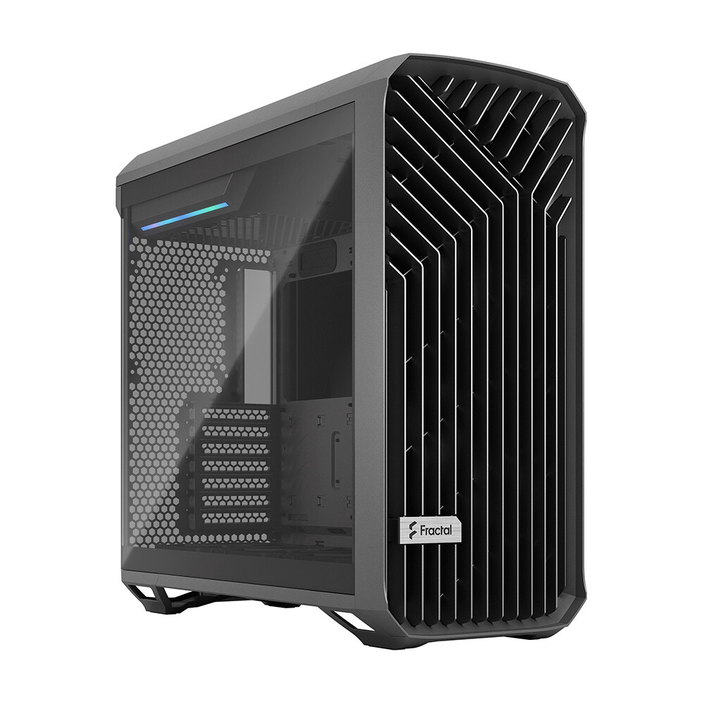 Корпус Fractal Design Torrent, Mid Tower, серый, светлое стекло
Корпус Fractal Design Torrent, Mid Tower, серый, светлое стекло